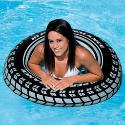 cy sales Swimming Pool Tube for Adults Inflatable Pool Accessory image 2