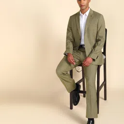 raymond Men SB 2BTN NOTCH LPL SUIT-2PCS CNTP FIT Checkered Suit image 2