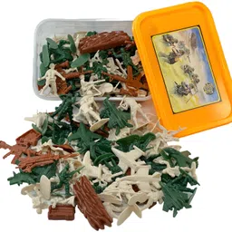 babro Army Toy Set with Box | Military Action Playset | Plastic Soldier Battle Kit-picture-28