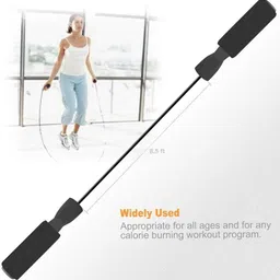 fitnesstricks Counter Hand Gripper with Skipping Rope Fitness Accessory Kit Kit image 4