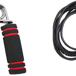 victory Combo Boxing hand Wrap & Skipping Rope With Grip For Fitness , Boxing Boxing Kit image 3