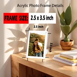 pling bling Glass Table Photo Frame image 3