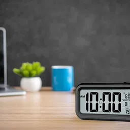 lepdocart Digital Multicolor Clock image 4