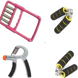 dr pacvu 3|Hand Grip,2 Gripper,1 Finger Stretcher for Increase forearm,Wrist arm strength Fitness Accessory Kit Kit-picture-11