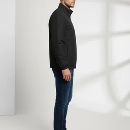 timber hitch Men Solid Bomber Jacket image 3