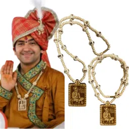 kttech Bageshwar Dham tulsi mala 100% Original Wood Chain Set of 2 pcs Wood Chain Set-picture-15