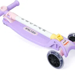 maanit DASH TOYS Tike Scooter LED LIGHT For Kids 3 To 10 Years PU Wheels With Brake image 5