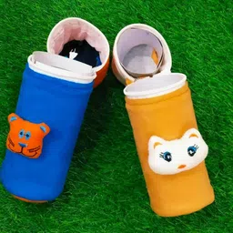 adriel bringing joy Baby Feeding Cotton Bottle Cover -250ml - Pack of 2 (Multicolor) image 2