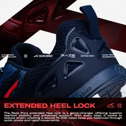 hundred Raze Pro Badminton Shoes For Men image 5