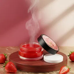 Strawberry Lip Balm with Shea Butter | Lip Repair & Hydration Strawberry-image-73