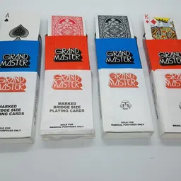 ssr shop A SARKAR Grand Master Marked SPY Cards (Set of 4) / GRAND MASTER CHEATING CARD image 2