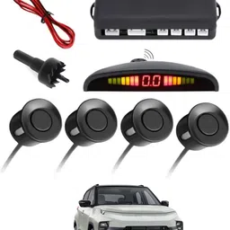 monolive Black Reverse Car Parking Sensor for Universal for All Cars-209 Set of 4 pcs Car Parking Sensors with LED Parking Assistant Kit-209 Parking Sensor-picture-36