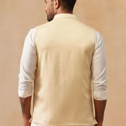 jompers Floral Print Men Waistcoat image 3