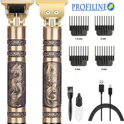 Totthar Professional Vintage Style with 0.5-4mm Trim Range lite22 Trimmer 60 min Runtime 3 Length Settings-picture-17