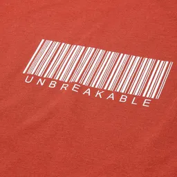 roadster Women Printed Round Neck Pure Cotton Red T-Shirt image 2
