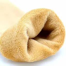 eastern club Woolen Leg Warmer Knee Cap Cover High Socks for men and women Knee Support image 2