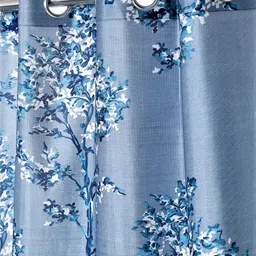 fashion string 153 cm (5 ft) Polyester Semi Transparent Window Curtain (Pack Of 2) image 2