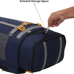 livshine Travel Backpack for Sport Camping Hiking Trekking Bag Rucksack-70 L(Blue) Rucksack- 70 L image 3