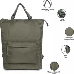 astrid Medium 30 L Laptop Backpack Solid Unisex Backpack With Laptop Compartment image 5