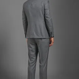 louis philippe Men Suit Solid Suit image 3