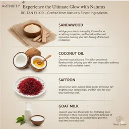 artnifty Sandal Wood And Saffron Soap For Glowing & Refreshing Skin 7 image 3