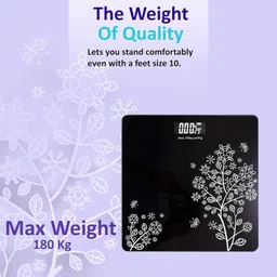 Mivora Art eight Machine For Body Weight Weighing Scale Weighing Scale (Black) Weighing Scale-picture-48