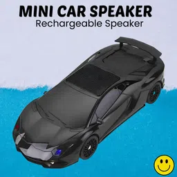 SACRO F4 (PORTABLE BLUETOOTH SPEAKER) Dynamic Thunder Sound With Long BatteryQ333 5 W Bluetooth Laptop/Desktop Speaker-picture-14