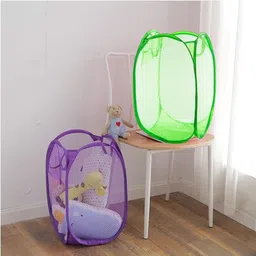 kuber industries 20 L Green Laundry Bag image 3