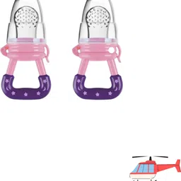 aapni dukan SST Sales Baby Food And Fruit Nibbler & Pacifier Teether BPA Free Nibbler TH131 Feeder-picture-17