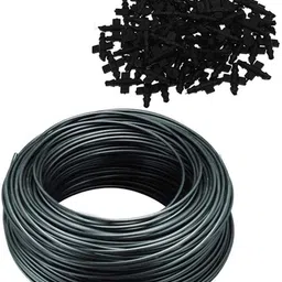pep solution Drip Irrigation Pin Connectors (120 Pieces) and 4 mm Feeder Line Pipe, 30 m Drip Irrigation Kit-picture-20