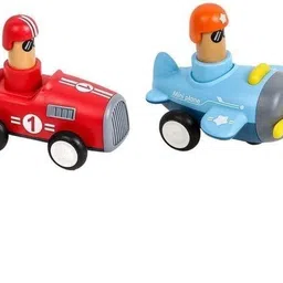 hinik Push &Go with pull back Friction Powered Vehicles (Including Car ,Plane) image 4