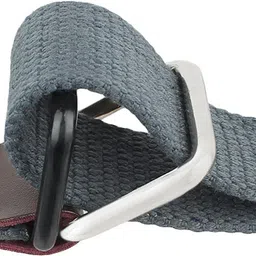 usl Men Casual, Formal, Party, Evening Blue Canvas Belt image 2