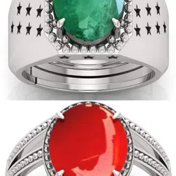 bhairaw gems Moonstone Stone Silver Adjustable Ring Sterling Silver Ring-picture-25