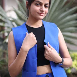 in any manner Solid Women Waistcoat-picture-14