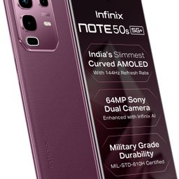 infinix NOTE 50s 5G+ 45W Charger In the Box & AI (Mystic Plum, 128 GB)-picture-4