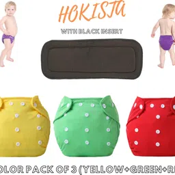 hokista 100% Cloth Diapers for Babies Washable & Reusable Diaper 3M-3Y-picture-11