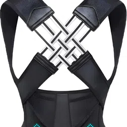 leosportz Adjustable pro elastic posture compression support Posture Corrector-picture-16