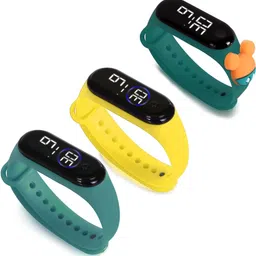 HYPERLEX 3 COMBO Stylish Digital LED Bracelet Band Wrist Watch for Kids, Boys & Men-picture-13