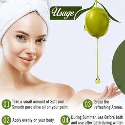 keya seth aromatherapy Soft & Smooth Body Oil, Quick Absorbing Non-Sticky Nourishment for Hair & Skin, Daily Use After Bath Massage Oil for Men & Women Enriched with Pure Olive & Essential Oils image 5