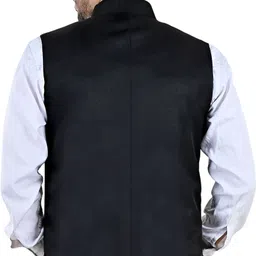 kottonknot Solid Men Waistcoat image 2