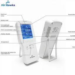 air hawks AQI-001 Air Quality Meter image 4