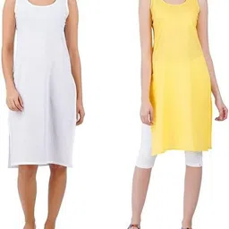 quds Women White, Yellow Camisole-picture-24