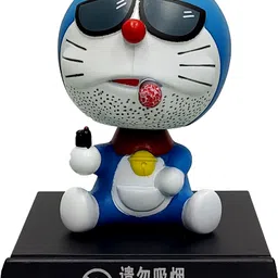 Doremon No Smoking Bobblehead for Desk and Car Dashboard-image-38