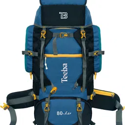 zikki Waterproof Trekking Hiking Camping Outdoor Camp Luggage Bag Tour Travel Backpack Rucksack - 80 L image 3