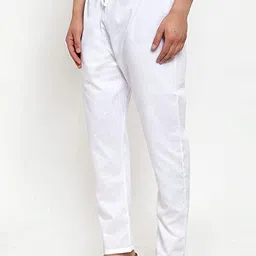 crystalrevenue Men Cotton Blend Kurta Pyjama Set image 5