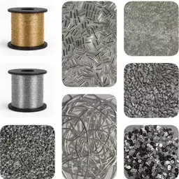 qroof Premium Silver Aari Maggam Hand Work Kit image 2