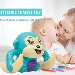 medivedas Tumbling Light & Musical Monkey for Baby Kids Tumbling Monkey image 3
