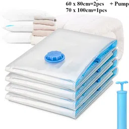 luxafare Space Saver Air Compression Bag With Pump 2S(50x70cm)2M(60x80cm)1L(70x100) Travel Storage Vacuum Bags-picture-20