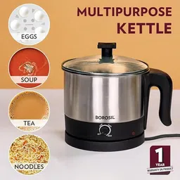 borosil BBKE02 Multi Cooker Electric Kettle image 4