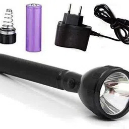 akr Rechargeable Industrial Security Purpose Super Metal Flashlight Torch Torch image 4